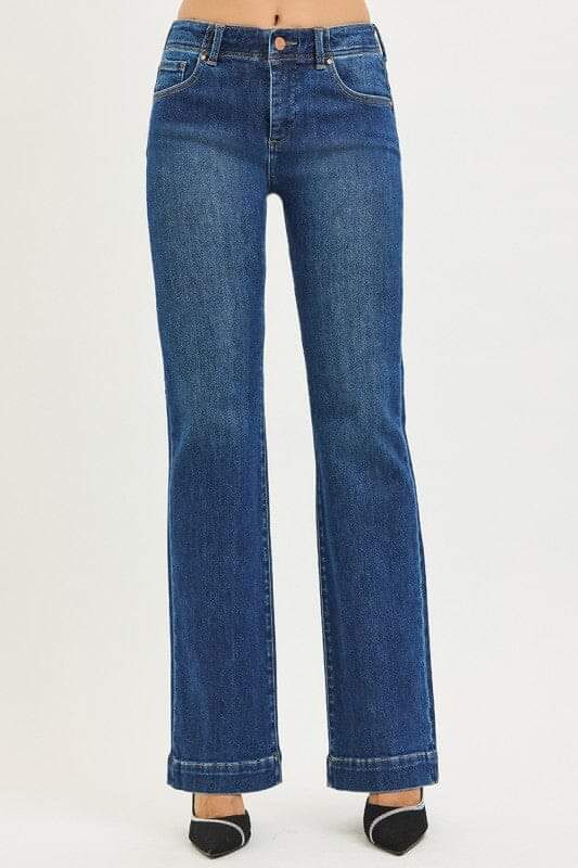RISEN Tummy Control High Rise Bootcut Jeans