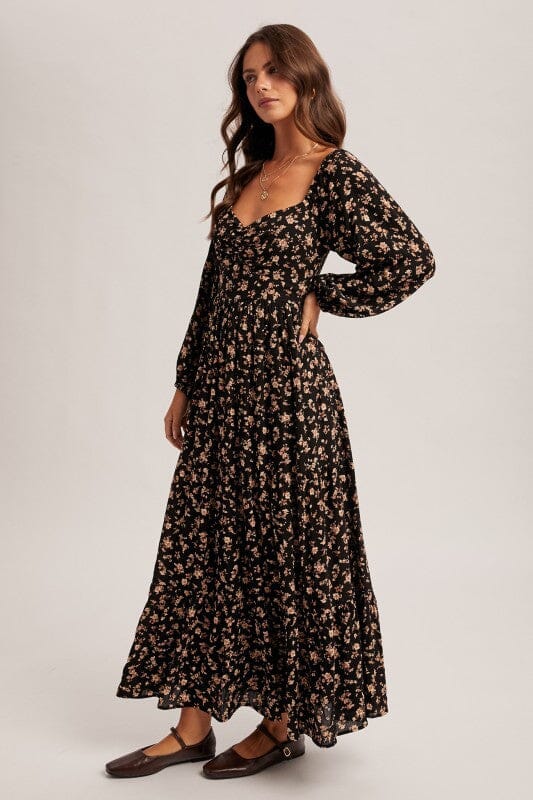 Shoulder Floral Sweetheart Midi Dress Floral Sweetheart Midi Dress Shoulder Floral Sweetheart Midi Dress Floral Sweetheart Midi Dress