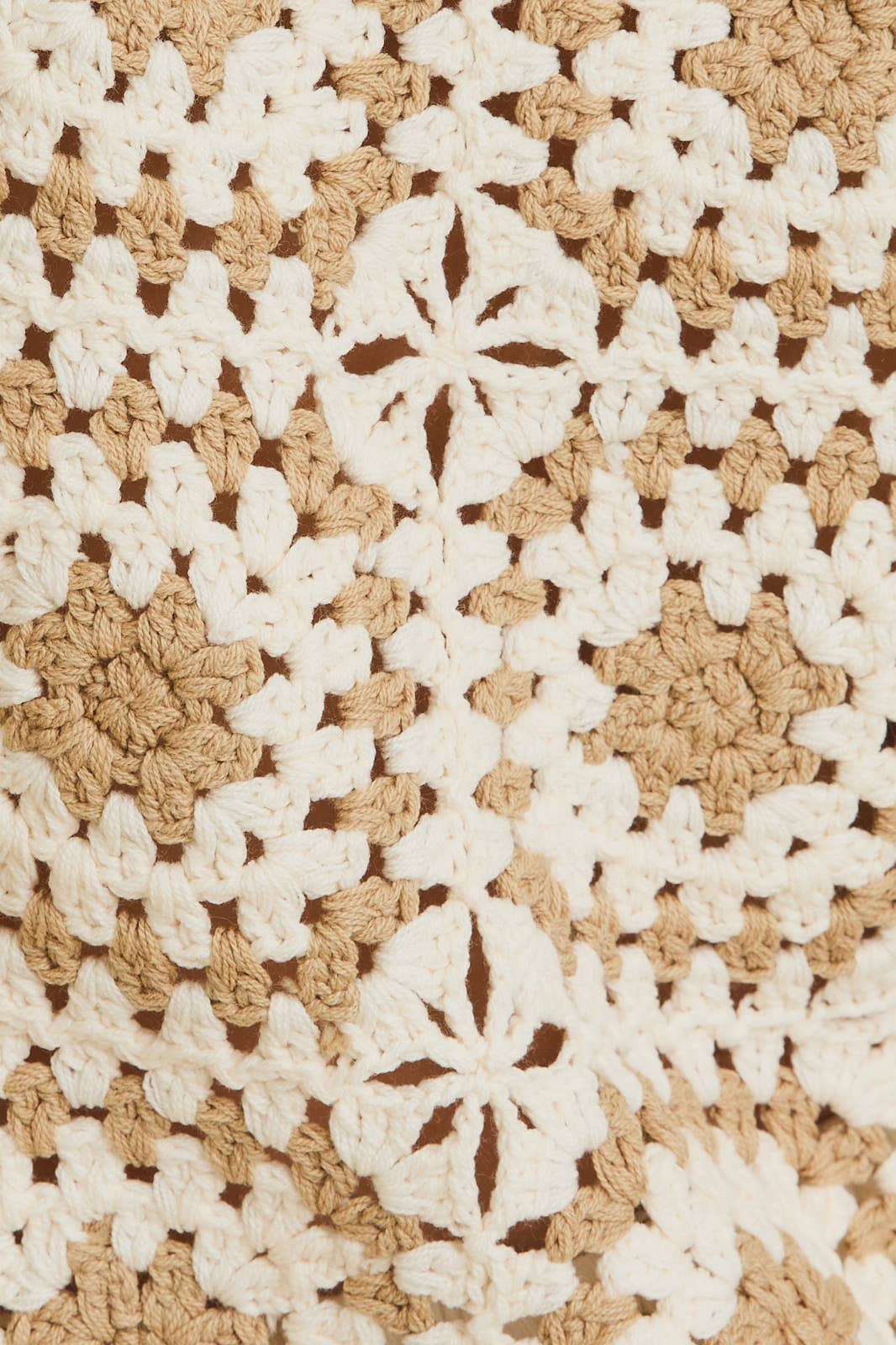 Cream Crochet Tank