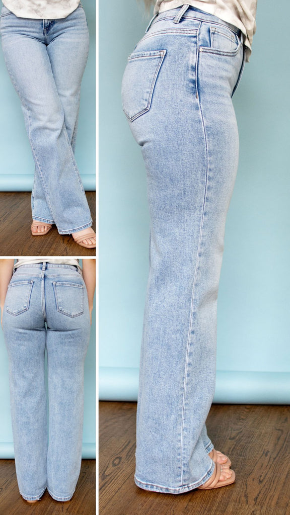 Your Denim Search Ends Now: Meet the RISEN High Rise Relaxed Straight Leg Jeans!!