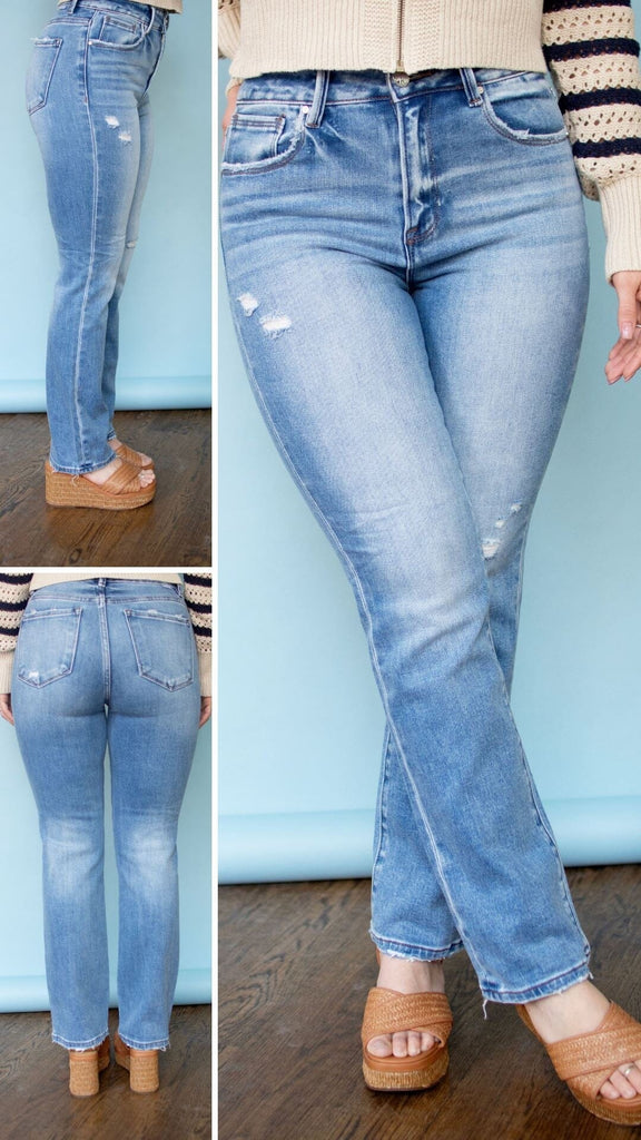 The Straight Story: How to Rock Straight Leg Jeans for Your Body Type