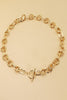 Gold Twist Chain Necklace