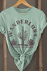 Mint Wanderlust Graphic T-Shirt