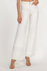 RISEN White High Rise Wide Leg Jeans