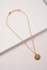 Gold Zodiac Sign Pendant Necklace