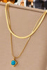 18K Gold Non-Tarnish Layered Necklace