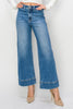 RISEN High Rise Ankle Wide Leg Jeans