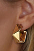 18k Gold Plated Hoop Earrings