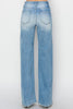 RISEN High Rise Straight Leg Jeans