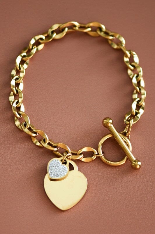 18K Non-Tarnish Chain Link Bracelet