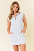 Heather Grey Athleisure Mini Dress