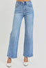 RISEN High Rise Ankle Straight Relaxed Jeans