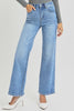 RISEN High Rise Ankle Straight Relaxed Jeans