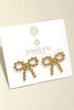 18K Bow Stud Earrings