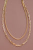 18K Gold Plated Layered Necklace