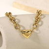 Gold Heart Bracelet