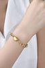 Gold Heart Bracelet