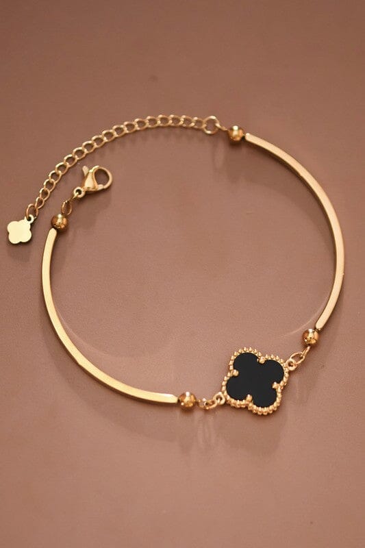 18k Black Non-tarnish Stainless Steel Chain Bracelet