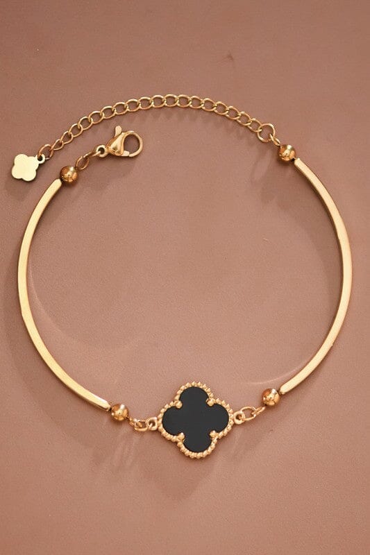18k Black Non-tarnish Stainless Steel Chain Bracelet