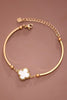 18k White Non-tarnish Stainless Steel Chain Bracelet