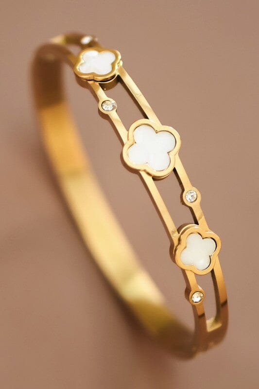 18k Waterproof Non-tarnish Stainless Steel Bangle