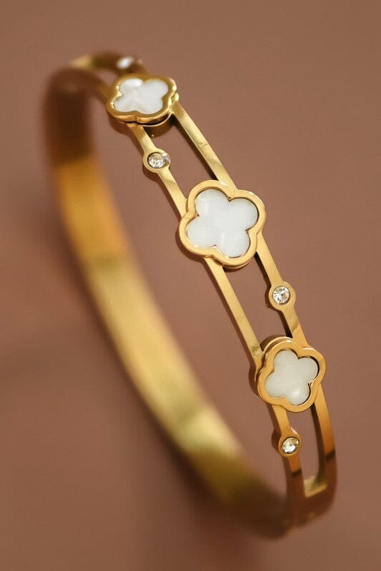 18k Waterproof Non-tarnish Stainless Steel Bangle