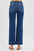 RISEN Dark Wash High Rise Straight Jeans
