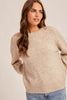 Taupe Relaxed Boxy Sweater