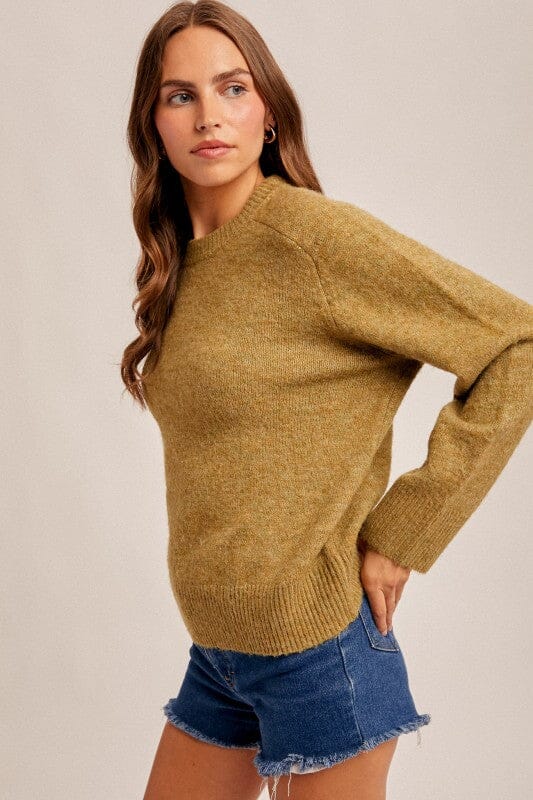 Moss Relaxed Boxy Sweater