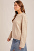 Taupe Relaxed Boxy Sweater