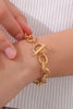 18k Gold Dipped Chain Bracelet