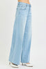 RISEN Light Wash Slouchy Wide Jeans