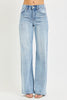 RISEN Tummy Control E-band High Rise Wide Leg Jeans