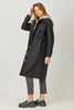 60737 Twofer Hoodie Solid Coat: Black / Small