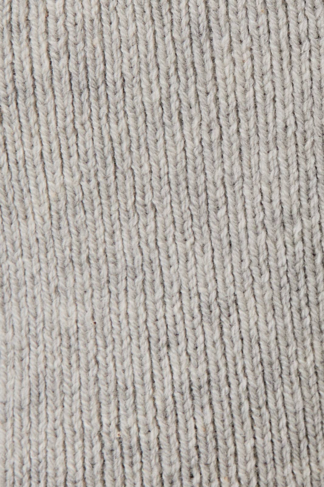 BUTTON DOWN KNIT VEST: H GREY / M