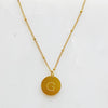 Ellison + Young: Singular Charm Initial Necklace: A