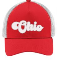 Red OHIO Hat