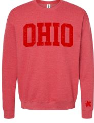 Red OHIO Sweatshirt