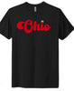 Black OHIO Buckeye Tee