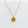 Ellison + Young: Singular Charm Initial Necklace: A