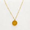 Ellison + Young: Singular Charm Initial Necklace: A