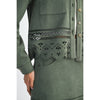 LASERCUT DETAILING JACKET: OLIVE / S-M-L(3-2-1)