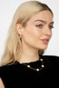18k Gold White Clover Necklace