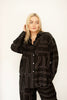 Black Print Relaxed Shirt