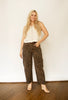 Natural Crochet Knit Top