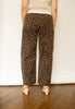 Leopard Ankle Barrel Pants