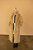 Camel Faux Fur Long Coat