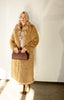 Mauve Brown Shirt Collar Dress
