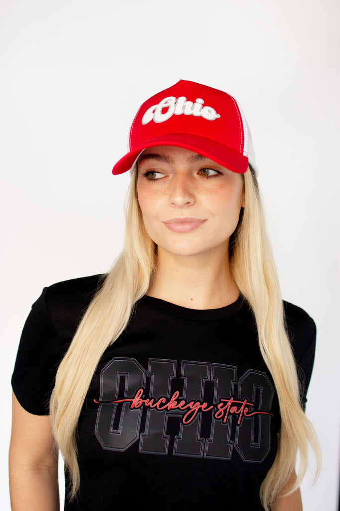 Red OHIO Hat