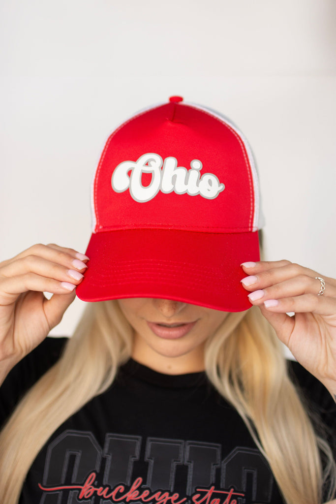 Red OHIO Hat